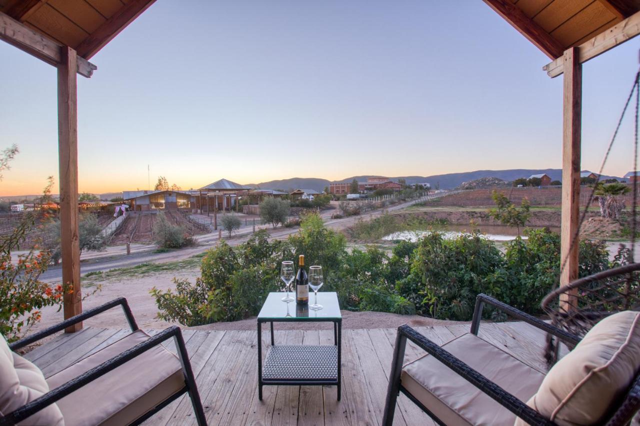 Don Tomas Vinedo Cabanas Valle de Guadalupe Exteriér fotografie