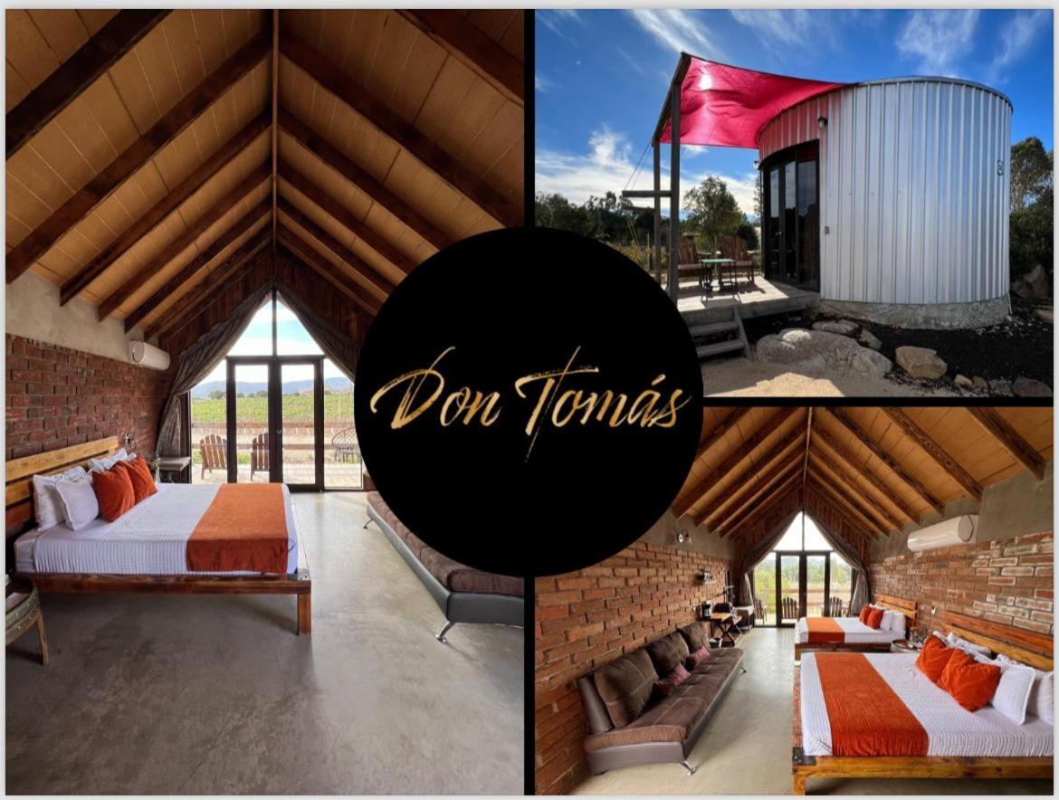 Don Tomas Vinedo Cabanas Valle de Guadalupe Exteriér fotografie